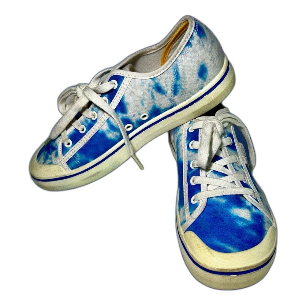 Keen Women's Size 8.5 Elsa Lite Canvas Sneakers Casual Shoes Blue
